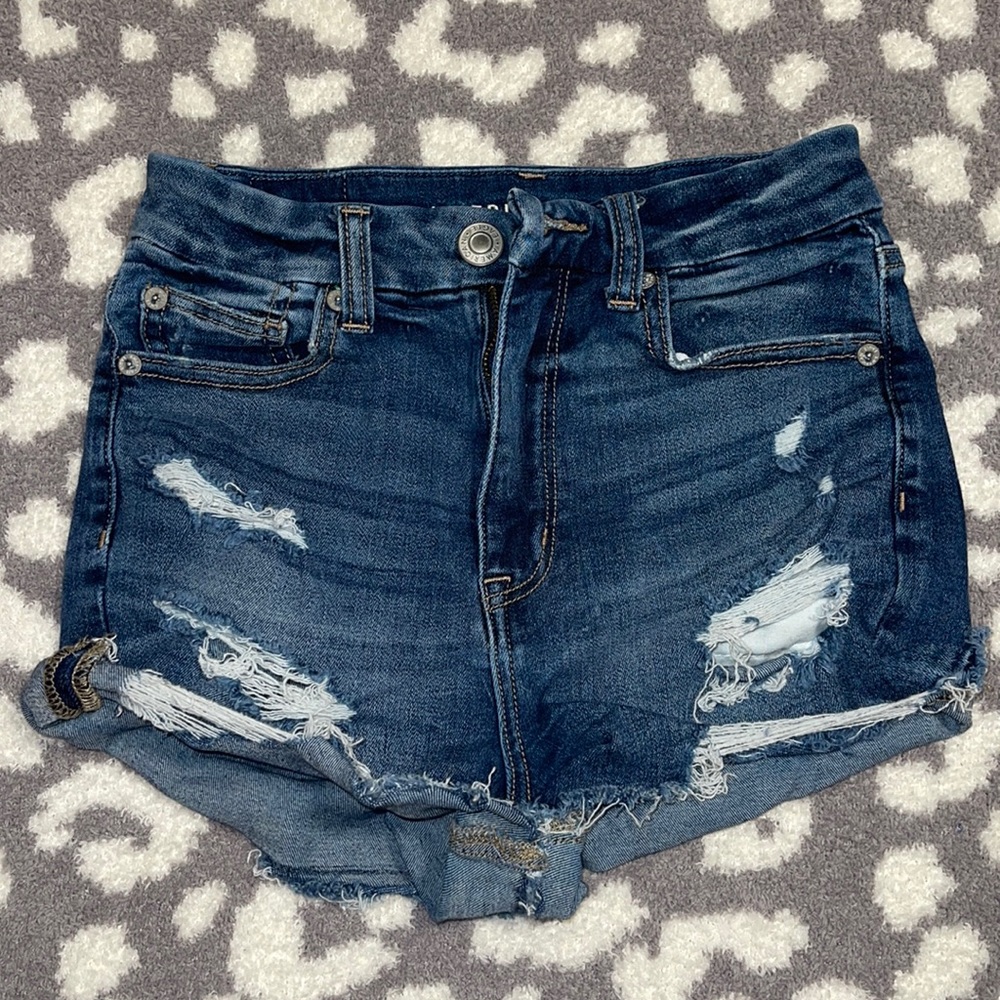 American Eagle Curvy High Rise Shortie
